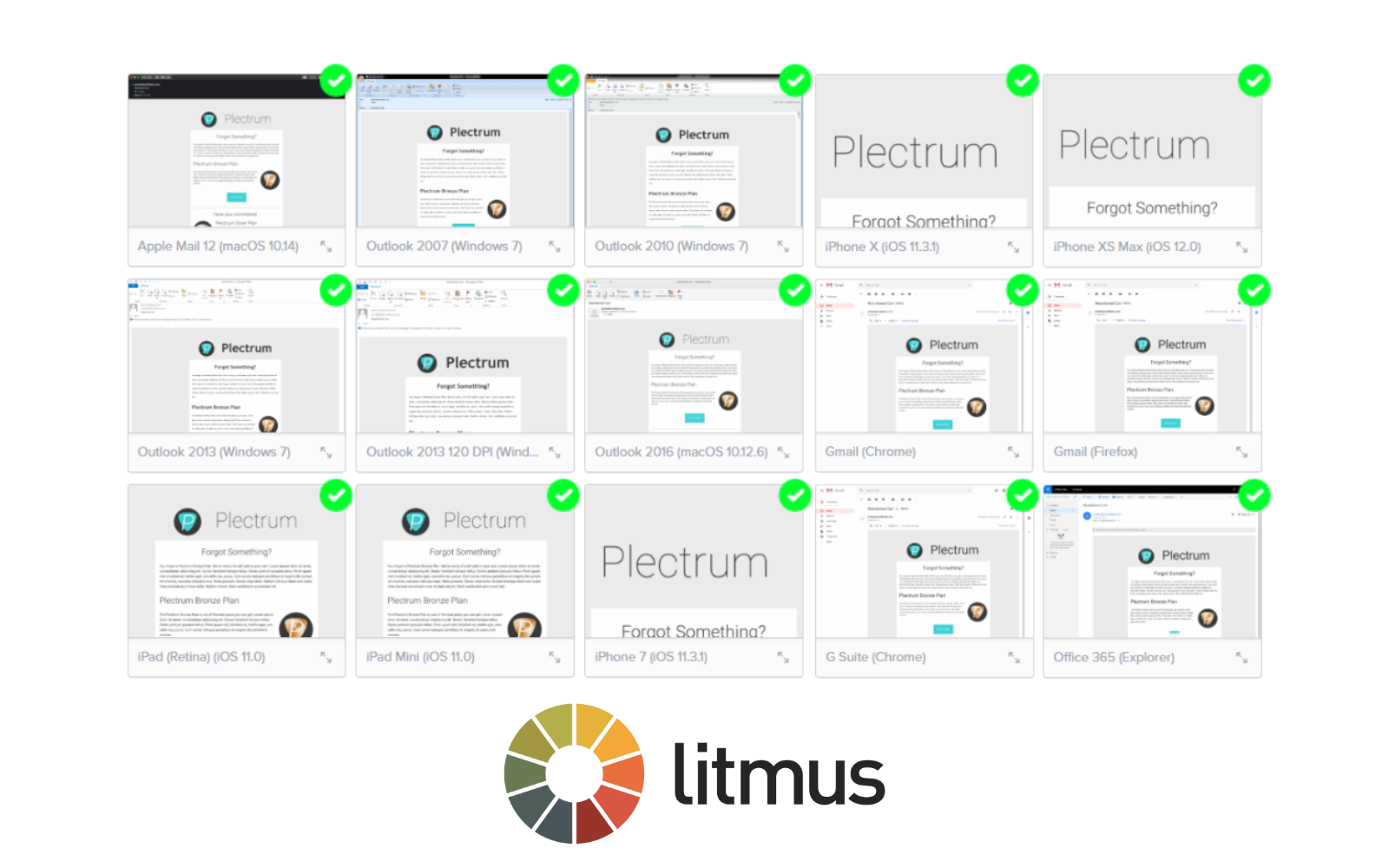Tested with Litmus